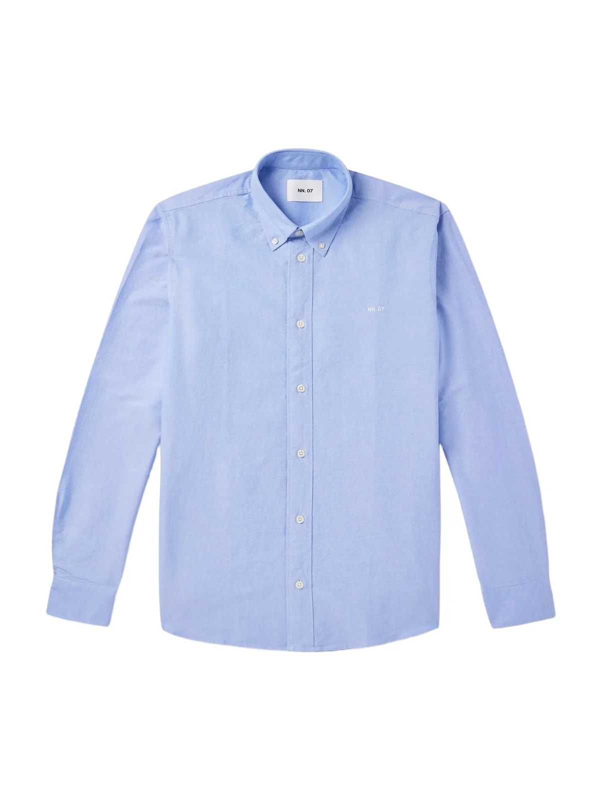 Colby 5910 Button-Down Collar Logo-Embroidered Organic Cotton Shirt - Men Colby 5910 Button-Down Collar Logo-Embroidered Organic Cotton Shirt - Men