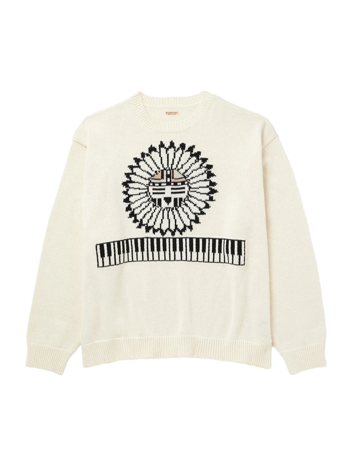 Cotton-Blend Jacquard Sweater - Men Cotton-Blend Jacquard Sweater - Men