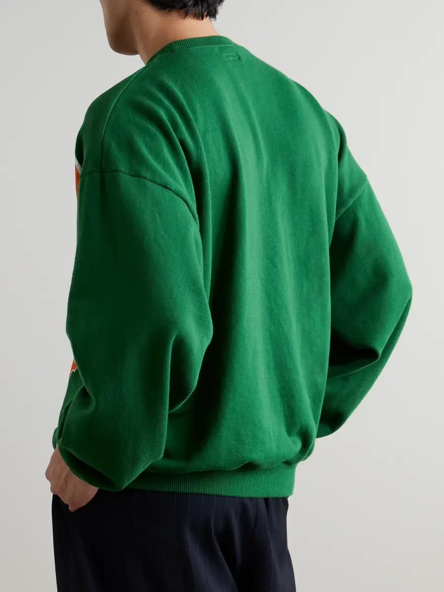 KAPITAL Printed Cotton-Jersey Sweatshirt - Men | Thumbnail 3 KAPITAL Printed Cotton-Jersey Sweatshirt - Men | Thumbnail 3