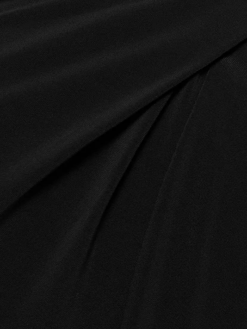 Jacquemus Peplo Draped Jersey Maxi Skirt | Thumbnail 4