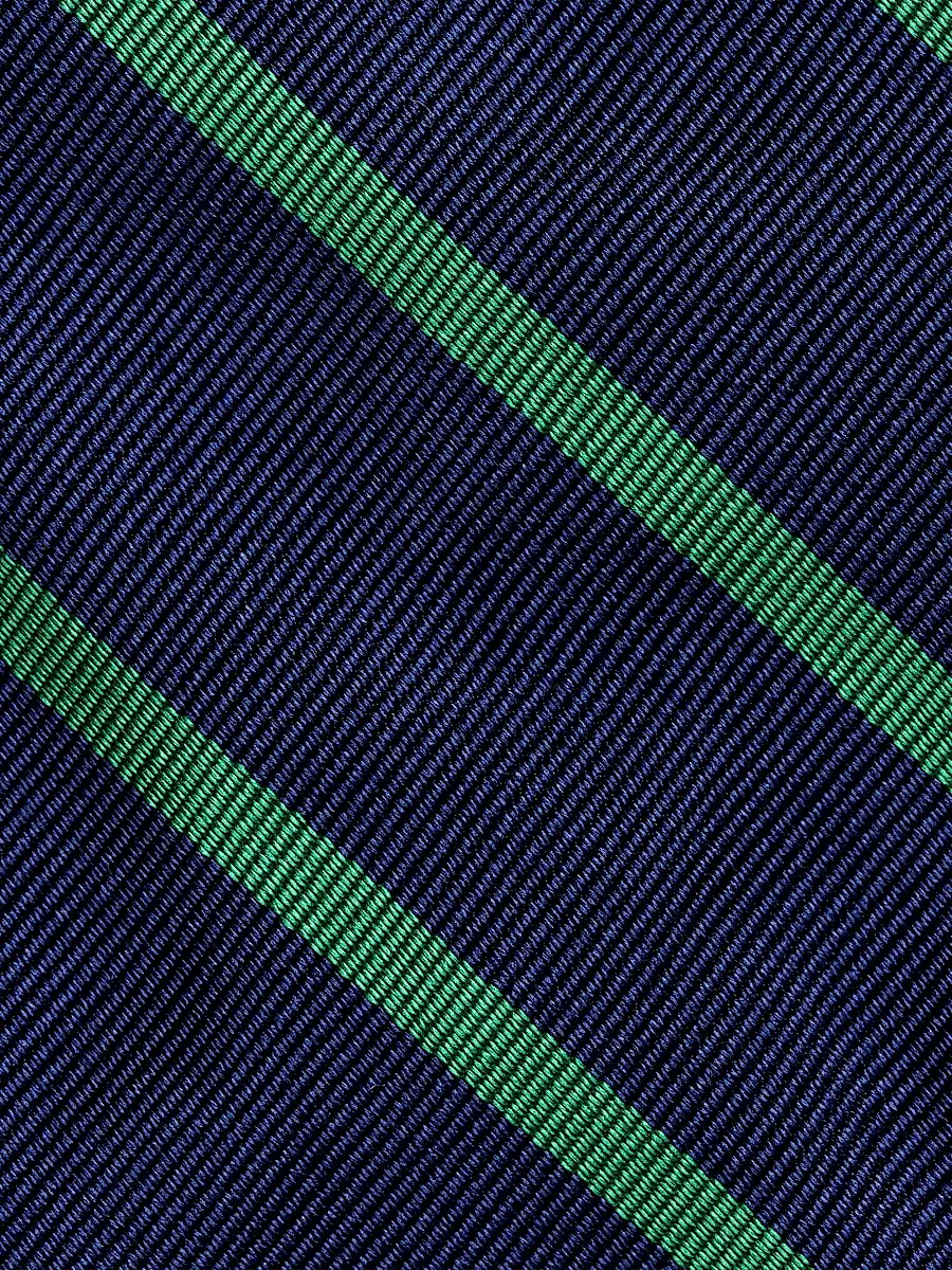 Polo Ralph Lauren Men's Striped Silk Tie - Navy | Thumbnail 3 Polo Ralph Lauren Men's Striped Silk Tie - Navy | Thumbnail 3