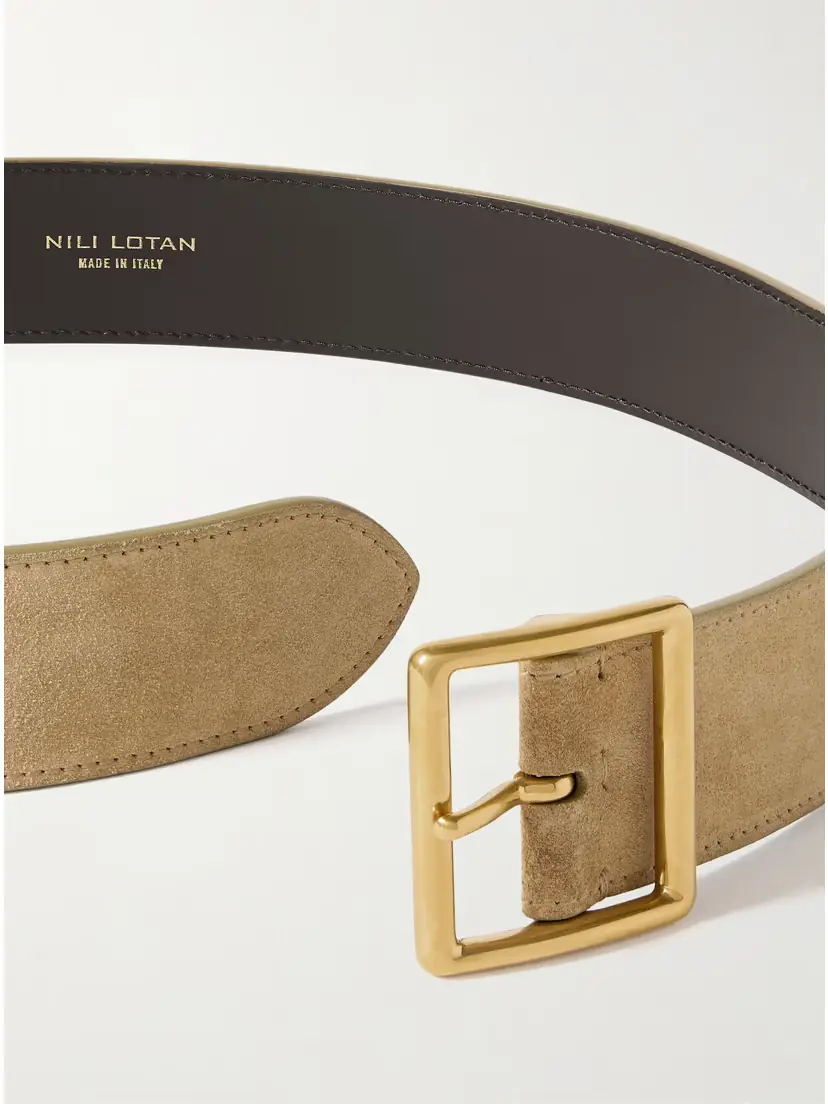 Nili Lotan Marcela Suede Belt | Thumbnail 3 Nili Lotan Marcela Suede Belt | Thumbnail 3