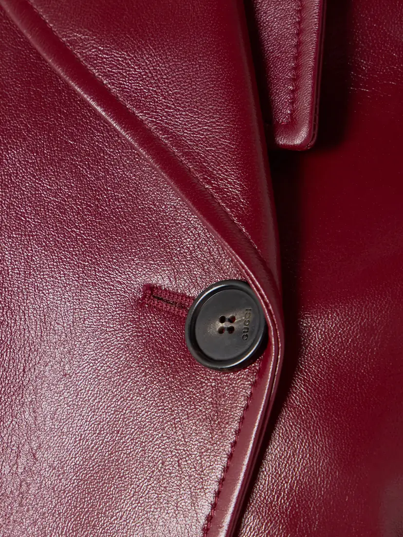 Gucci Double-breasted Glossed-leather Trench Coat | Thumbnail 5 Gucci Double-breasted Glossed-leather Trench Coat | Thumbnail 5