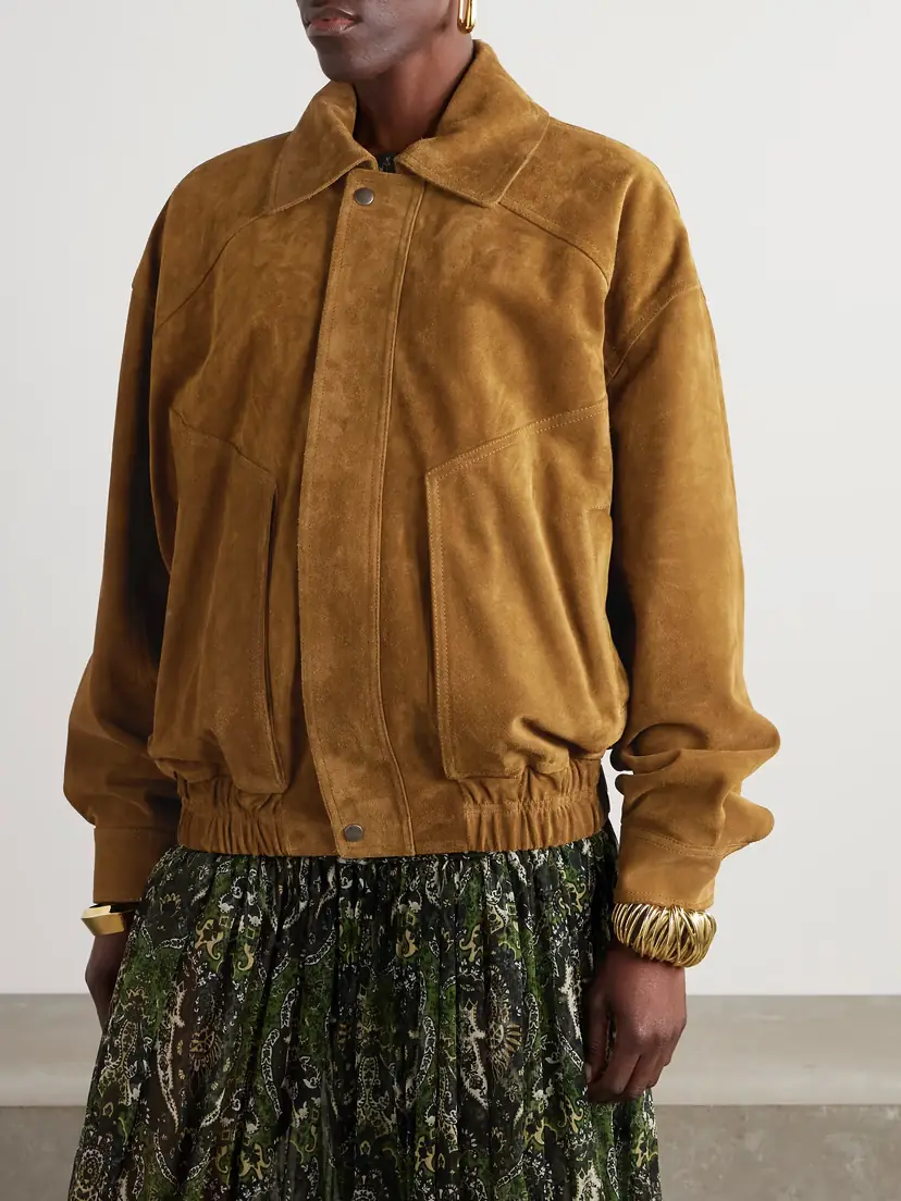 Saint Laurent Suede Jacket | Thumbnail 3 Saint Laurent Suede Jacket | Thumbnail 3