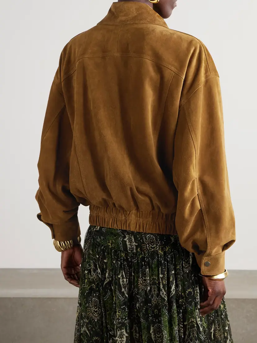 Saint Laurent Suede Jacket | Thumbnail 4 Saint Laurent Suede Jacket | Thumbnail 4