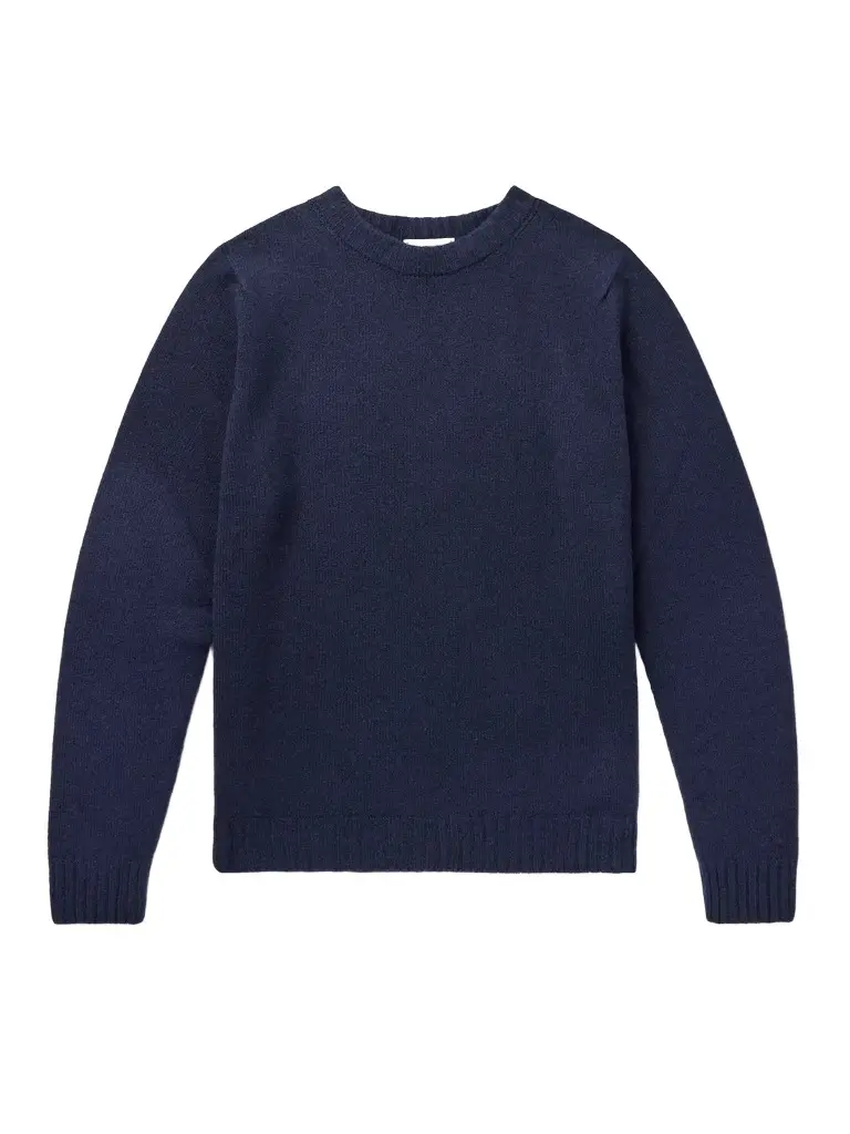 John Smedley Norfolk Recycled-Cashmere and Merino Wool-Blend Sweater - Men