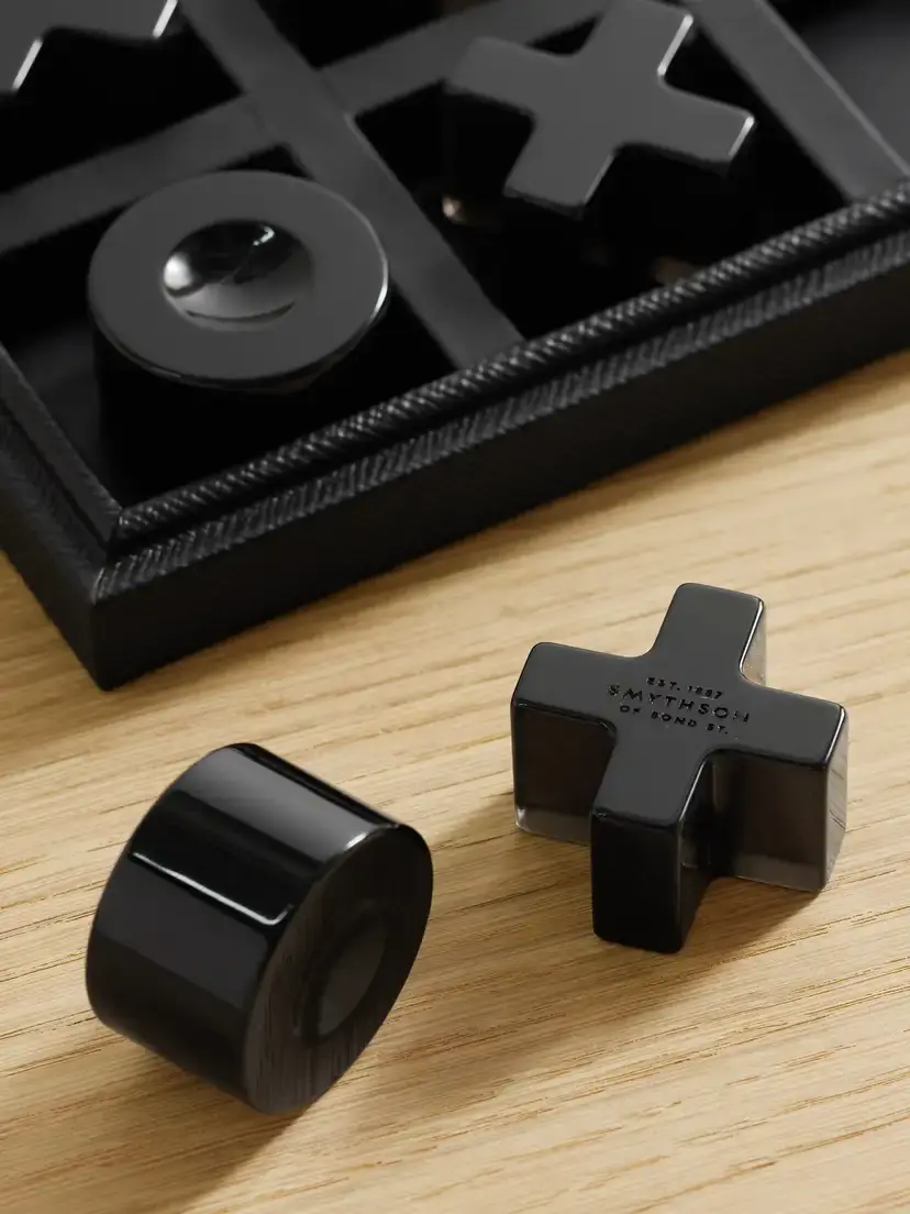 Smythson Textured-leather Noughts And Crosses Set | Thumbnail 3 Smythson Textured-leather Noughts And Crosses Set | Thumbnail 3