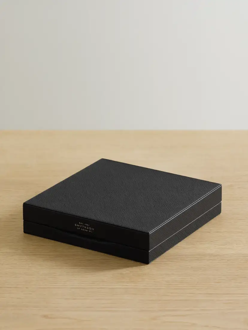 Smythson Textured-leather Noughts And Crosses Set | Thumbnail 4 Smythson Textured-leather Noughts And Crosses Set | Thumbnail 4