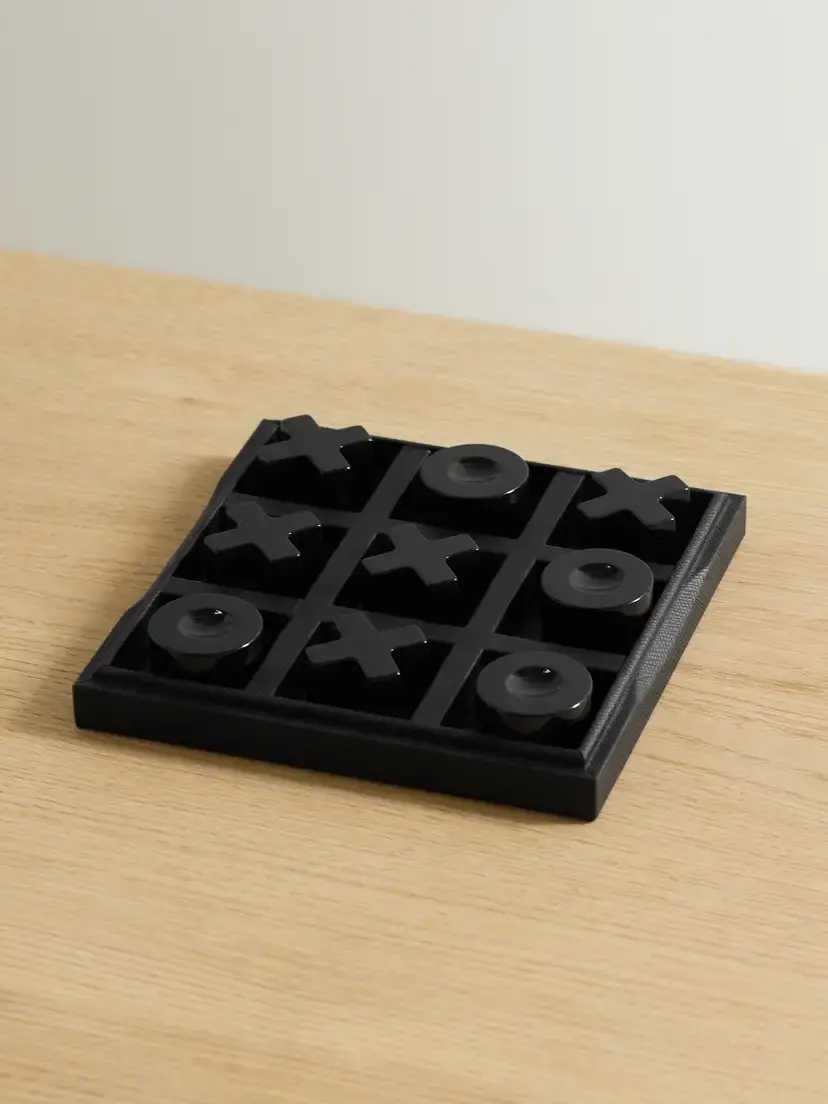 Smythson Textured-leather Noughts And Crosses Set