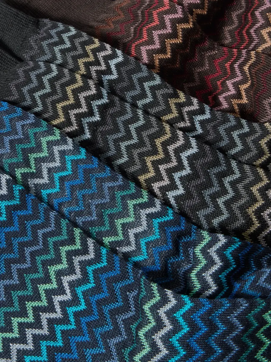 Missoni Three-Pack Crochet-Knit Cotton Socks - Men | Thumbnail 2 Missoni Three-Pack Crochet-Knit Cotton Socks - Men | Thumbnail 2
