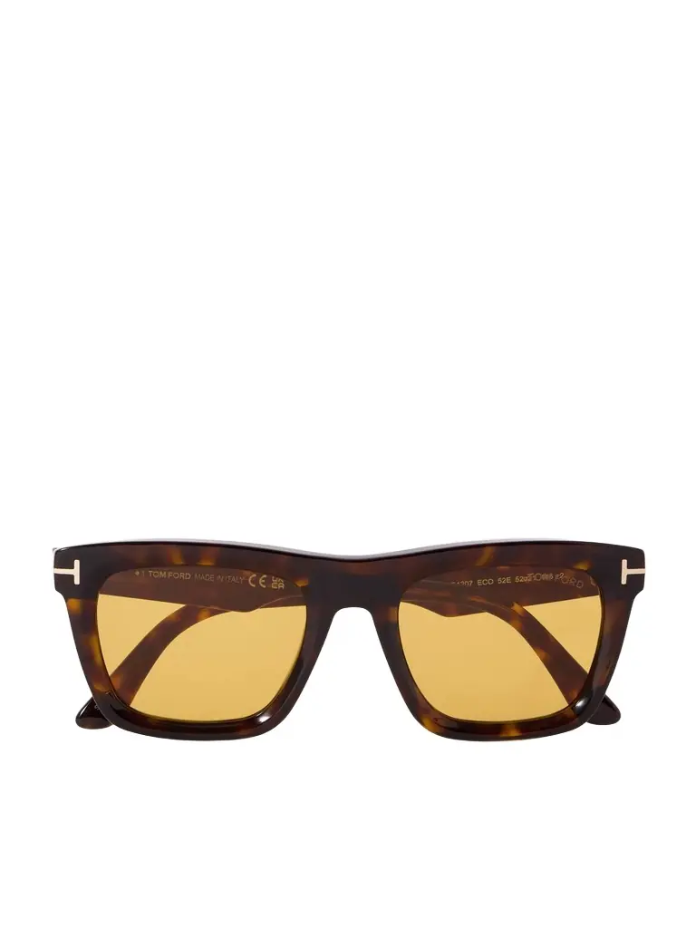 Tom Ford Lelio Square-Frame Tortoiseshell Acetate Sunglasses - Men | Image 1 Tom Ford Lelio Square-Frame Tortoiseshell Acetate Sunglasses - Men | Image 1
