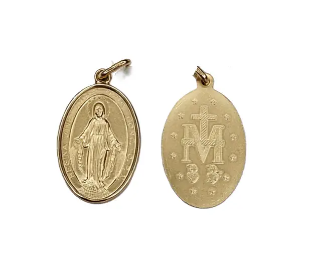 Wish Fine Jewelry 18K Gold Medal Pendant | Image 1 Wish Fine Jewelry 18K Gold Medal Pendant | Image 1
