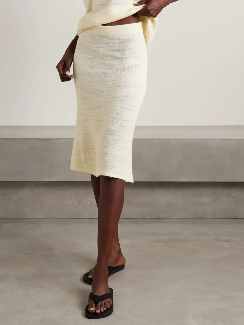 The Row Jesto Silk-blend Skirt | Thumbnail 3