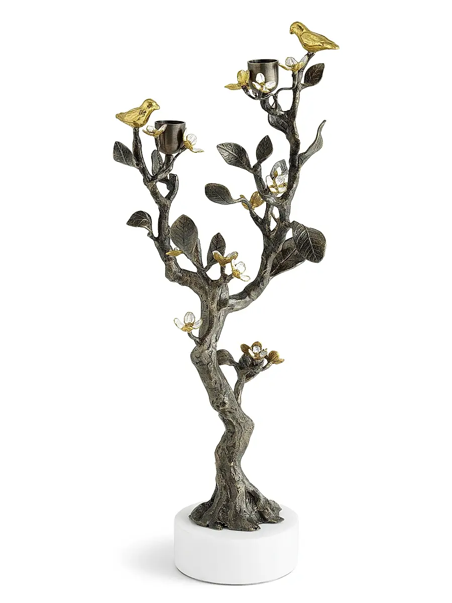 Michael Aram Lovebirds Candleholder | Thumbnail 2 Michael Aram Lovebirds Candleholder | Thumbnail 2