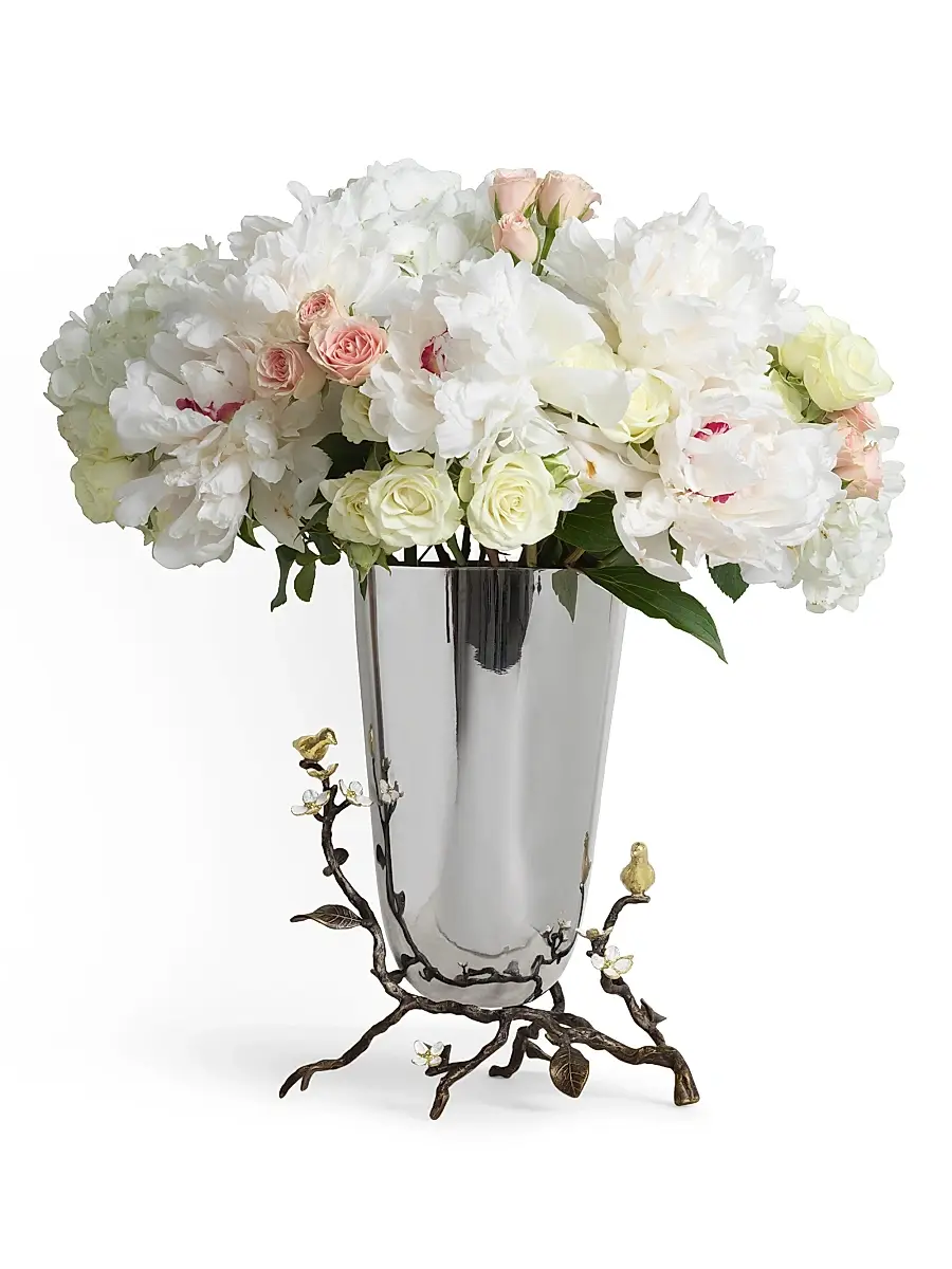 Michael Aram Lovebirds Vase | Thumbnail 5 Michael Aram Lovebirds Vase | Thumbnail 5