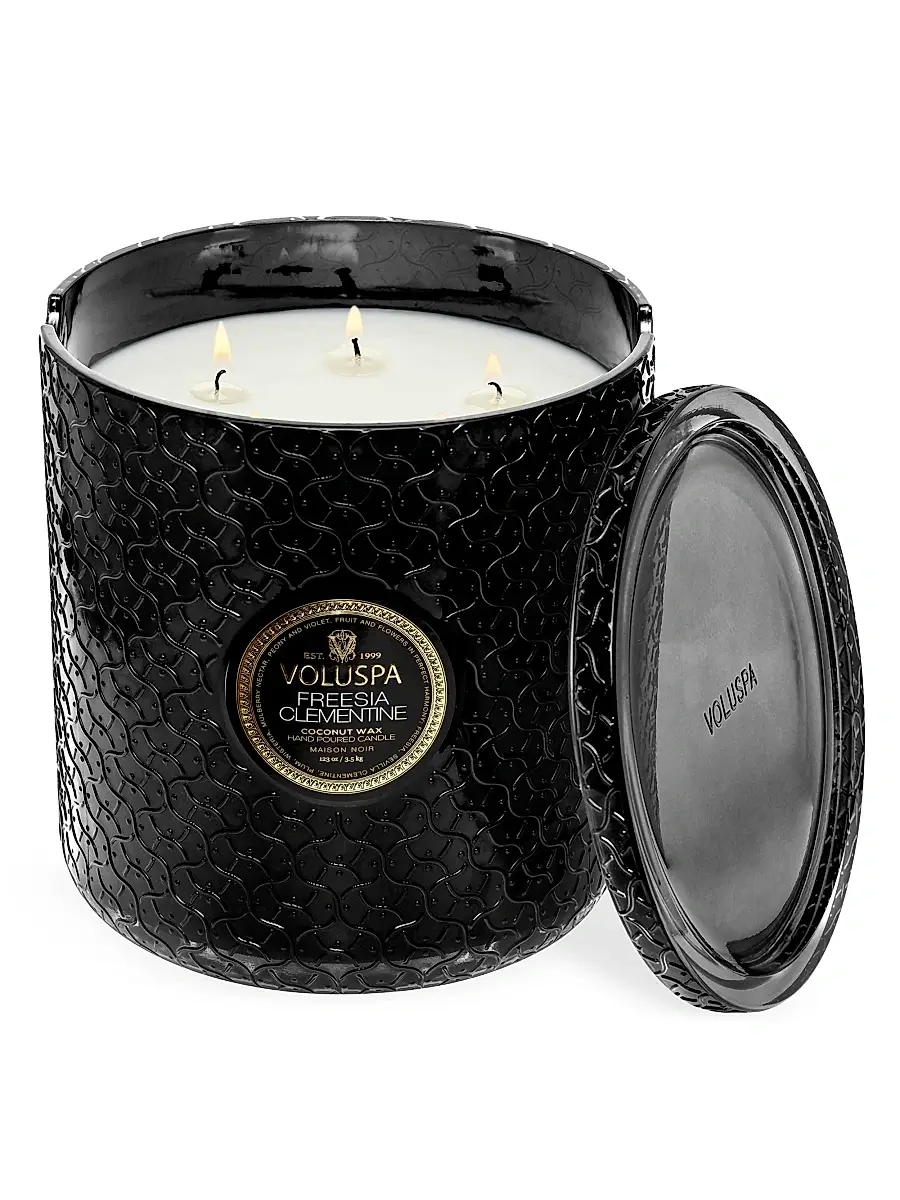 Voluspa Freesia Clementine 5-Wick Hearth Candle | Thumbnail 2