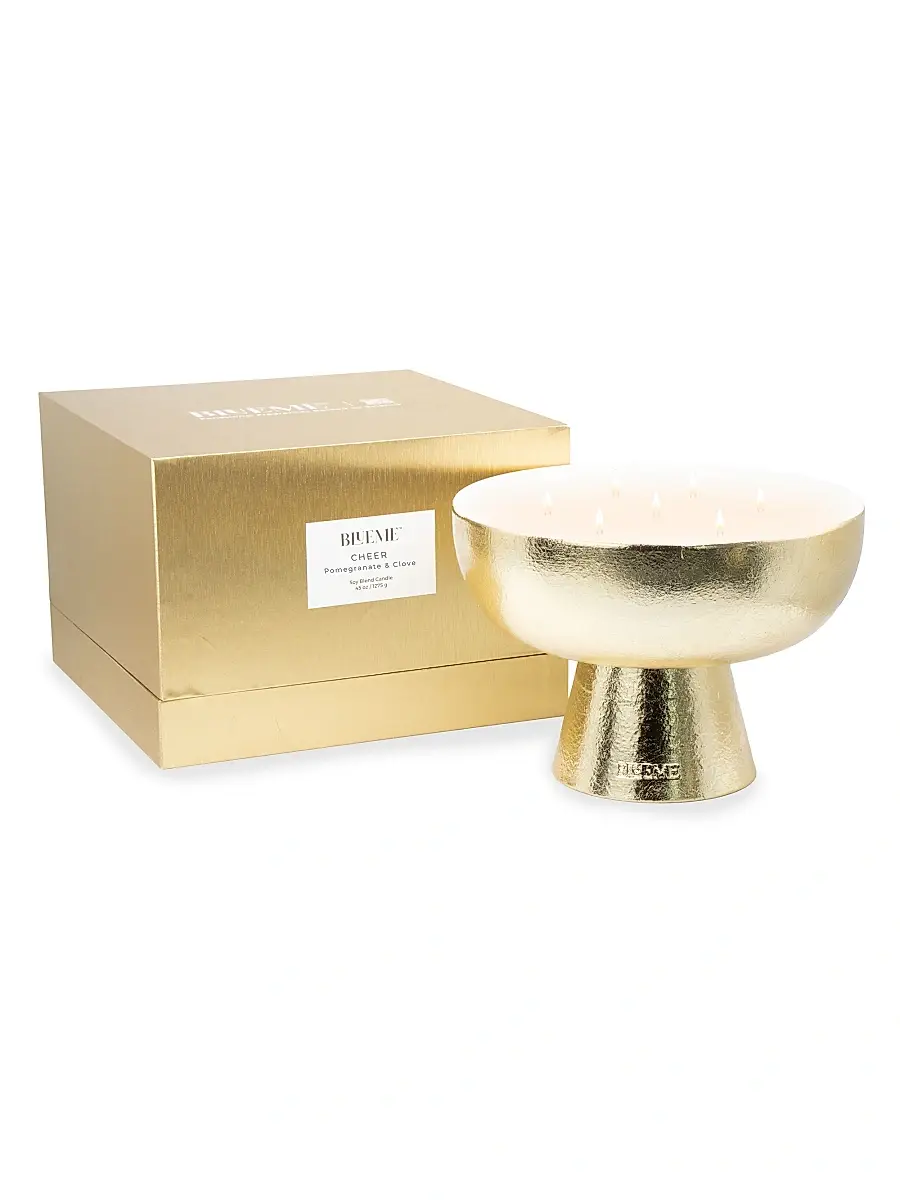 Blueme Gold Cheer Pomegranate & Clove Ceramic Candle | Thumbnail 2 Blueme Gold Cheer Pomegranate & Clove Ceramic Candle | Thumbnail 2