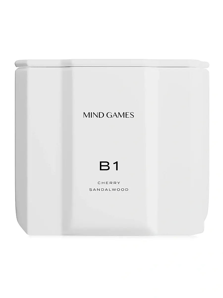 Mind Games MG- B1 White King Candle