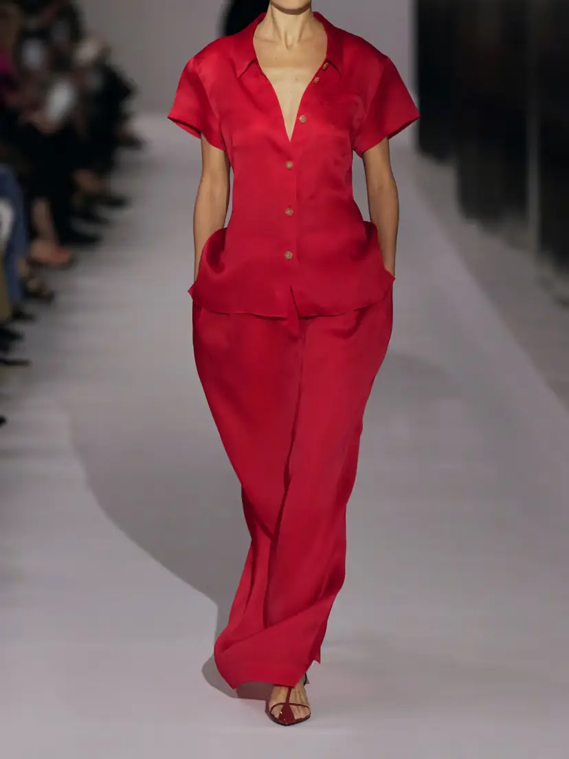 Khaite Keefe Silk-organza Shirt | Thumbnail 4