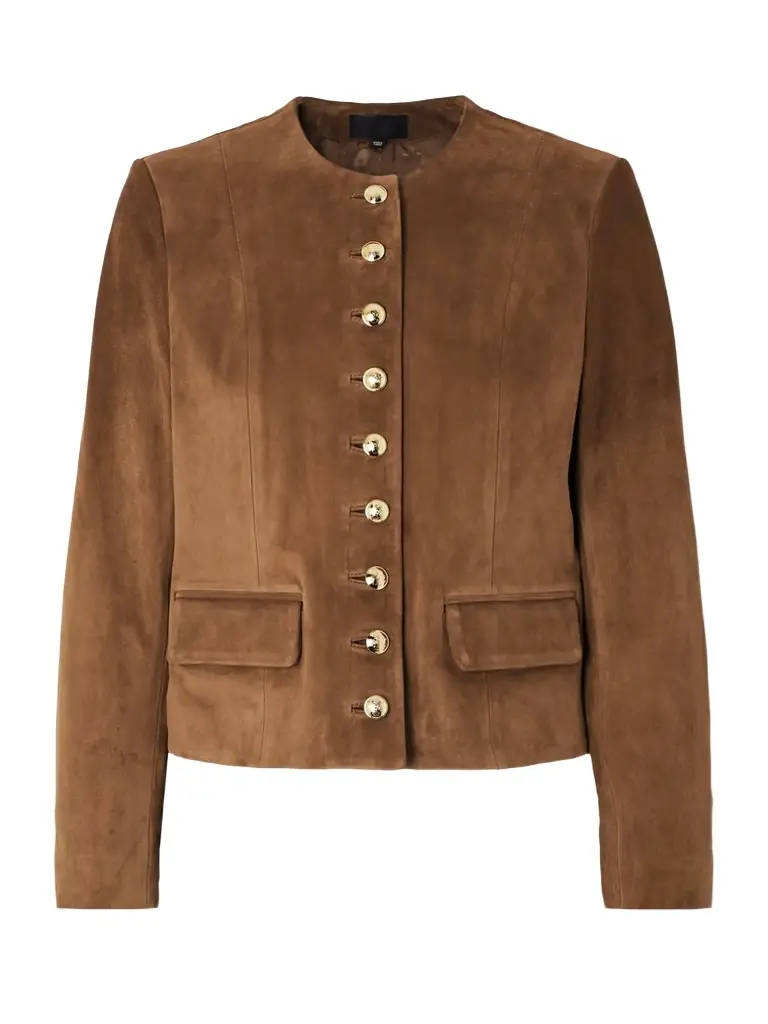 Nili Lotan Nanon Suede Jacket | Image 1 Nili Lotan Nanon Suede Jacket | Image 1