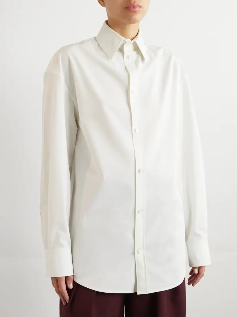 Saint Laurent Cotton-poplin Shirt | Thumbnail 3 Saint Laurent Cotton-poplin Shirt | Thumbnail 3