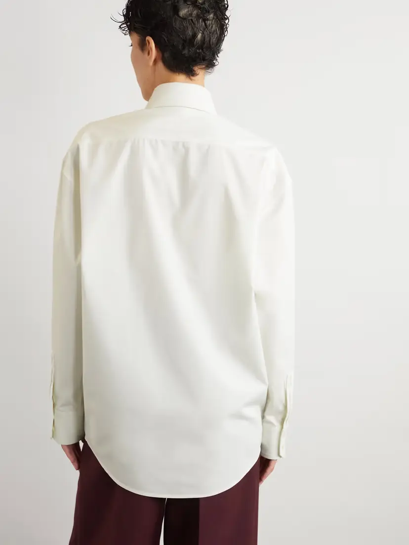 Saint Laurent Cotton-poplin Shirt | Thumbnail 4 Saint Laurent Cotton-poplin Shirt | Thumbnail 4