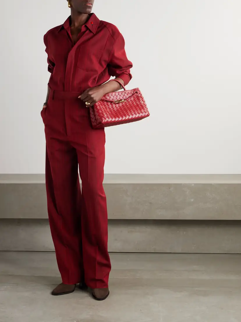 Bottega Veneta Striped Wool-blend Pants | Thumbnail 2 Bottega Veneta Striped Wool-blend Pants | Thumbnail 2