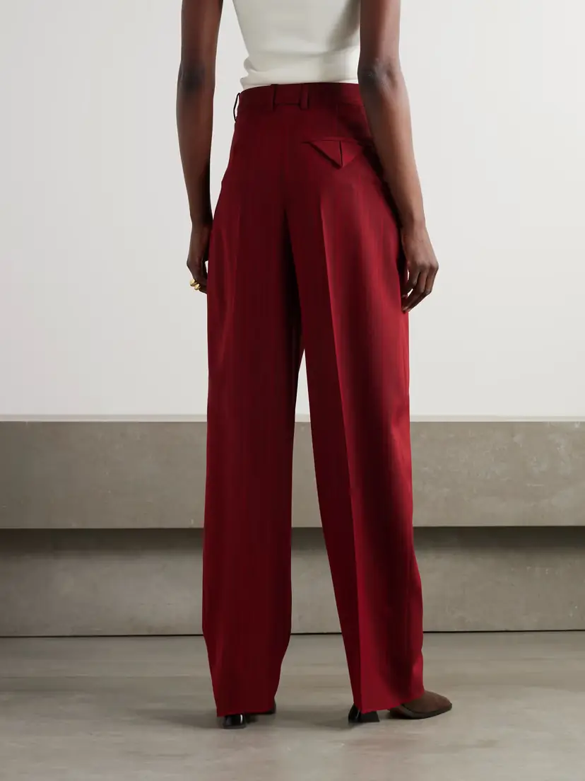 Bottega Veneta Striped Wool-blend Pants | Thumbnail 4 Bottega Veneta Striped Wool-blend Pants | Thumbnail 4