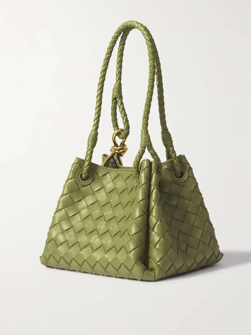 Bottega Veneta Parachute Small Intrecciato Leather Shoulder Bag | Thumbnail 3 Bottega Veneta Parachute Small Intrecciato Leather Shoulder Bag | Thumbnail 3