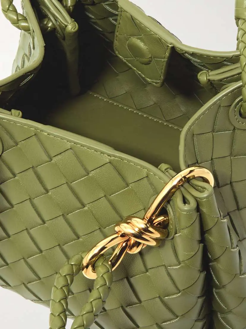 Bottega Veneta Parachute Small Intrecciato Leather Shoulder Bag | Thumbnail 5 Bottega Veneta Parachute Small Intrecciato Leather Shoulder Bag | Thumbnail 5