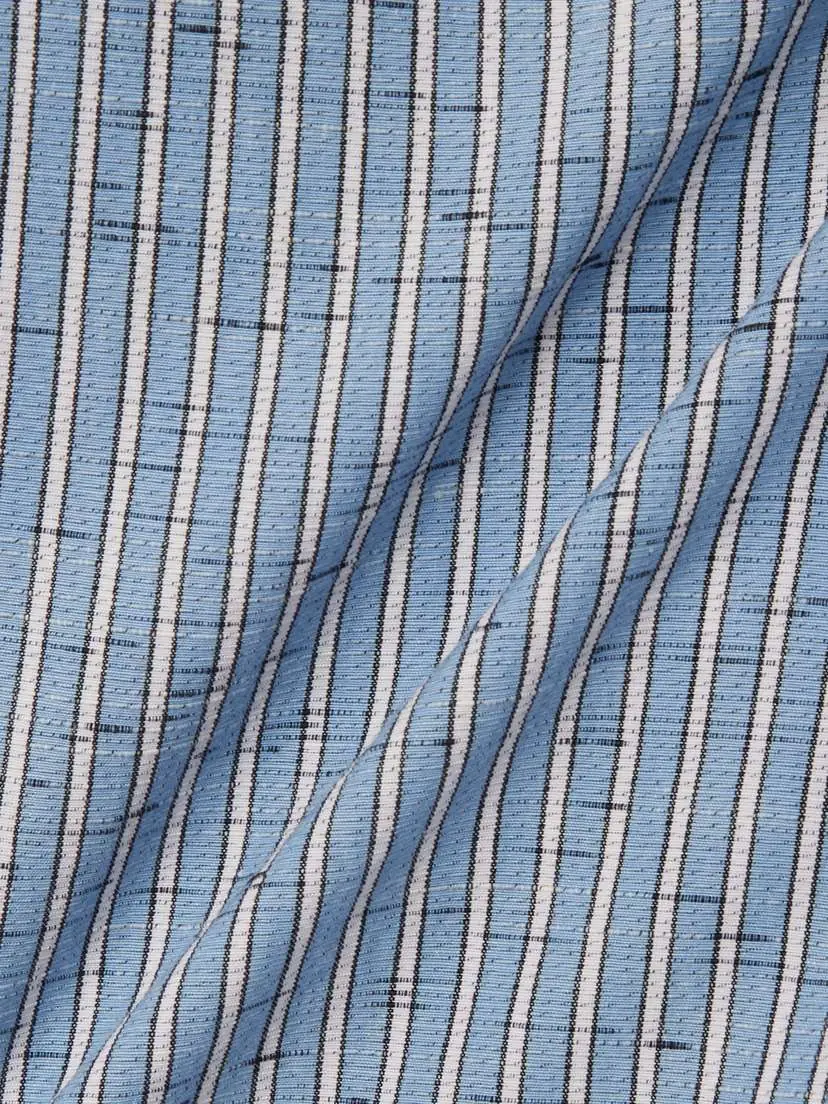 Bottega Veneta Oversized Striped Cotton-blend Shirt | Thumbnail 5 Bottega Veneta Oversized Striped Cotton-blend Shirt | Thumbnail 5