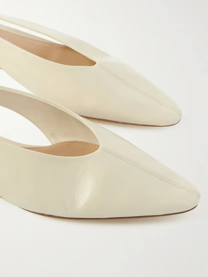 Bottega Veneta Sofia Leather Slingback Point-toe Flats | Thumbnail 4 Bottega Veneta Sofia Leather Slingback Point-toe Flats | Thumbnail 4