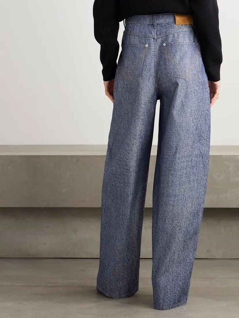 Bottega Veneta Wool And Cotton-blend Twill Wide-leg Pants | Thumbnail 3