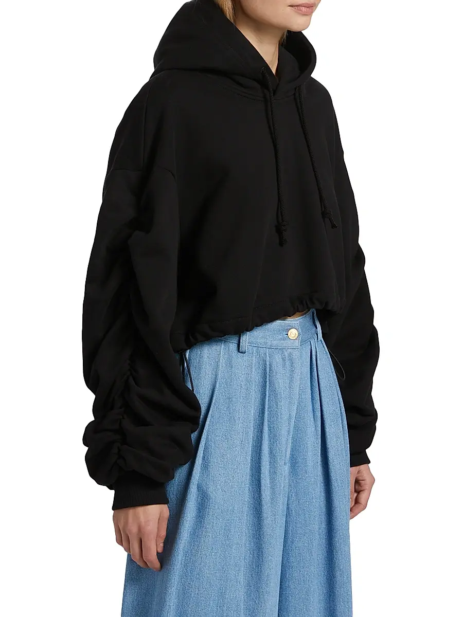 anOnlyChild Women's Just A Pinch Cotton Sanguinetti Hoodie | Thumbnail 4 anOnlyChild Women's Just A Pinch Cotton Sanguinetti Hoodie | Thumbnail 4