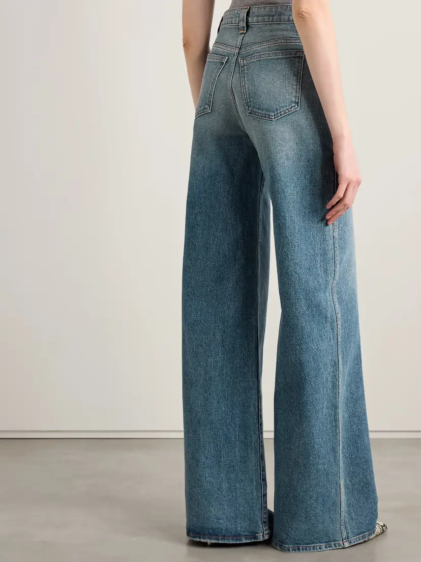 Khaite Dane High-rise Wide-leg Jeans | Thumbnail 4 Khaite Dane High-rise Wide-leg Jeans | Thumbnail 4