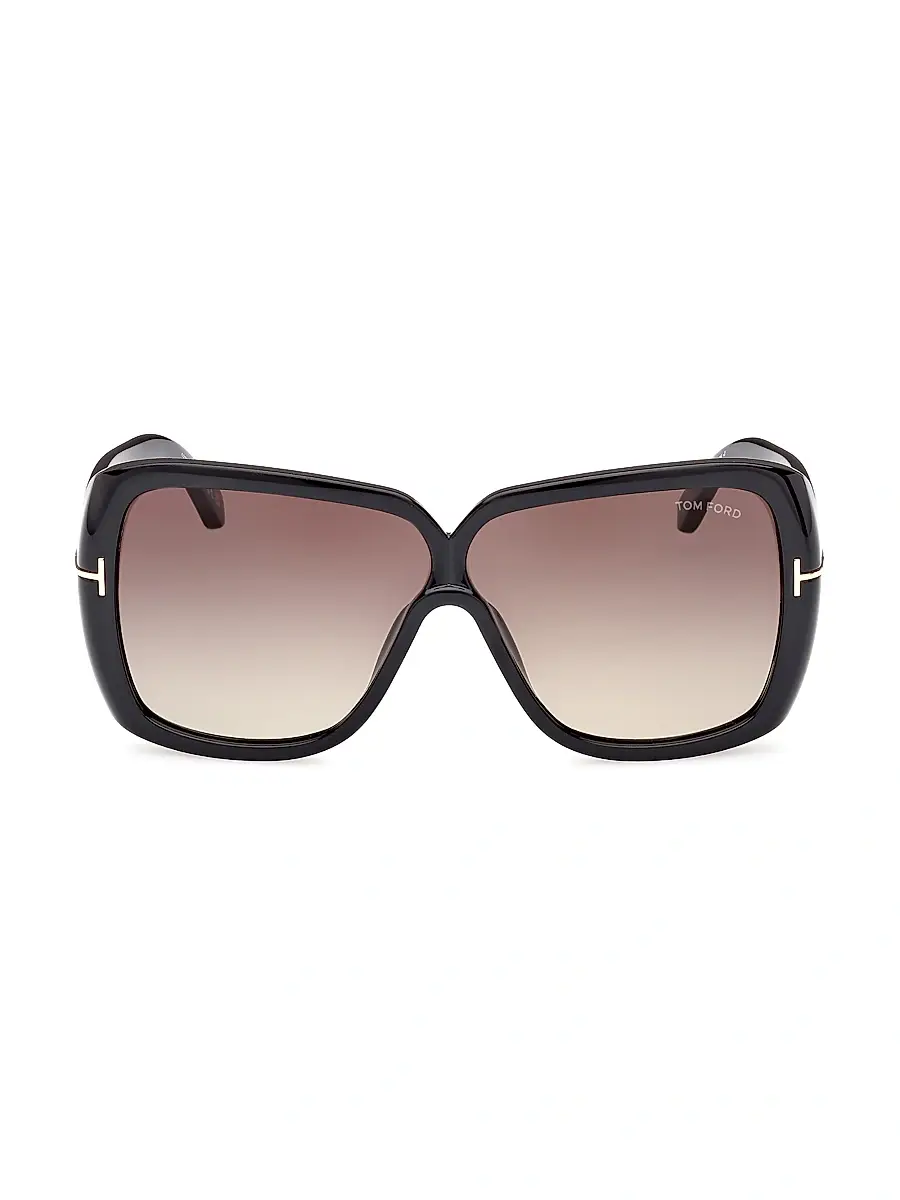 TOM FORD Women's 61MM Butterfly Sunglasses - Black Grey | Thumbnail 2 TOM FORD Women's 61MM Butterfly Sunglasses - Black Grey | Thumbnail 2