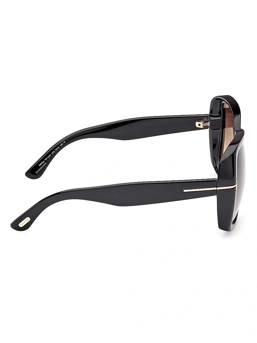 TOM FORD Women's 61MM Butterfly Sunglasses - Black Grey | Thumbnail 7 TOM FORD Women's 61MM Butterfly Sunglasses - Black Grey | Thumbnail 7