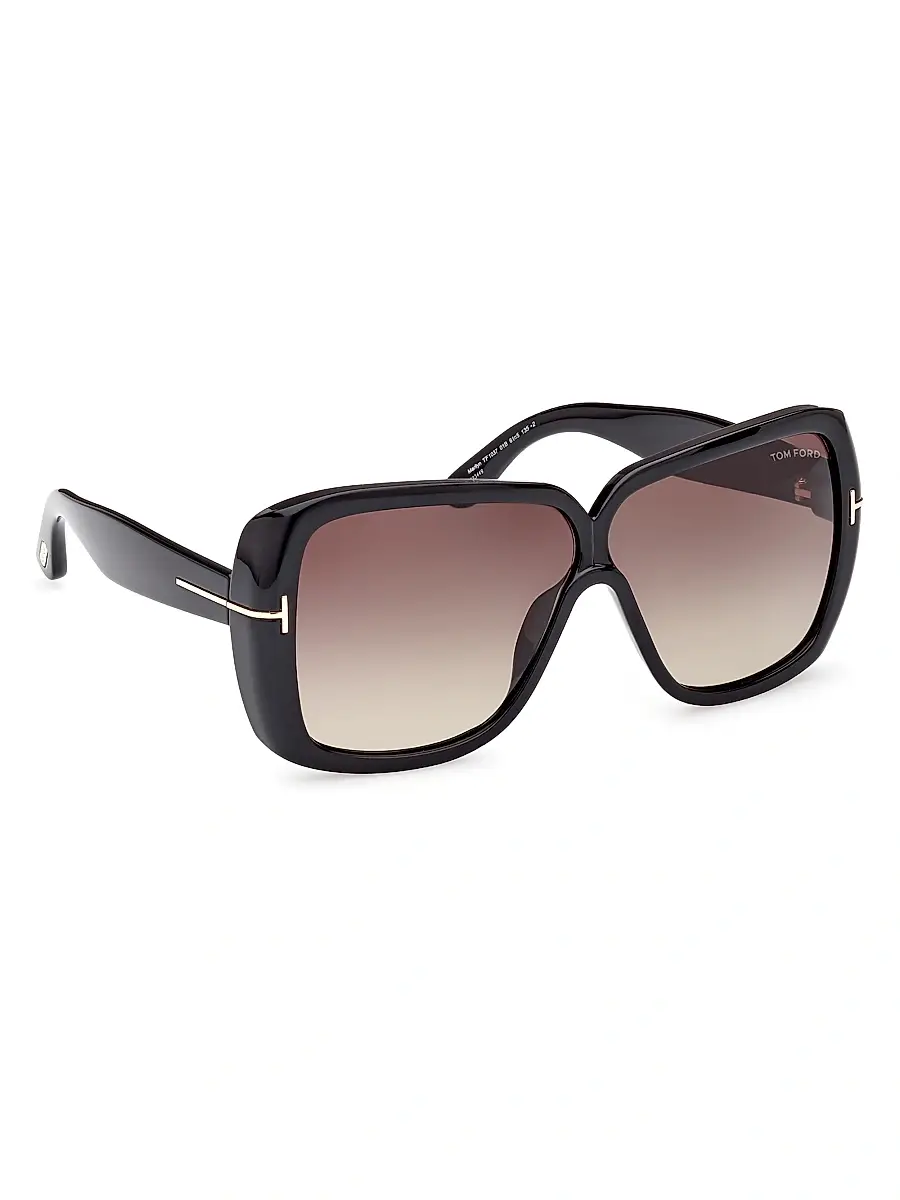 TOM FORD Women's 61MM Butterfly Sunglasses - Black Grey | Thumbnail 8 TOM FORD Women's 61MM Butterfly Sunglasses - Black Grey | Thumbnail 8