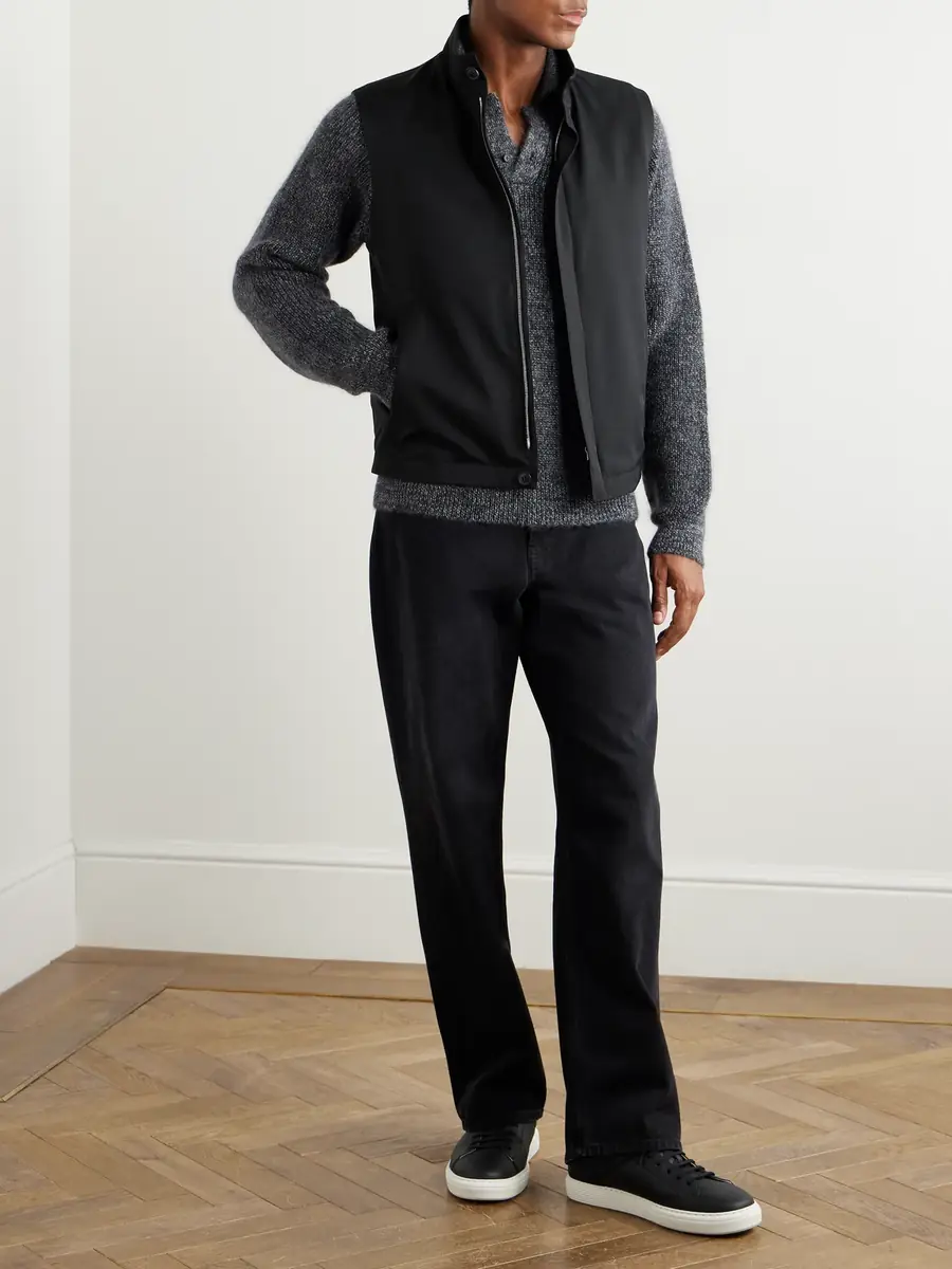 Zegna Slim-Fit Shell Gilet - Men | Thumbnail 2 Zegna Slim-Fit Shell Gilet - Men | Thumbnail 2