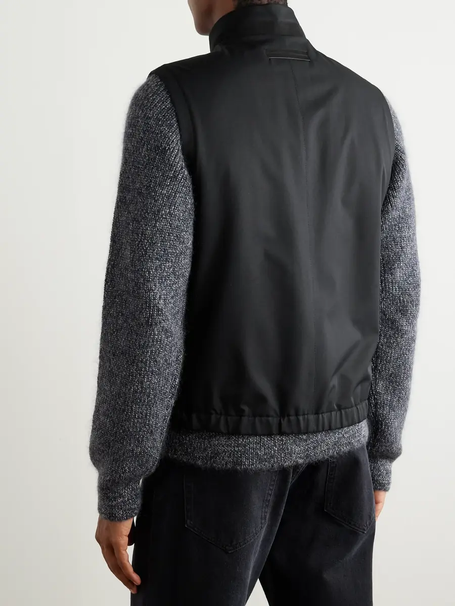 Zegna Slim-Fit Shell Gilet - Men | Thumbnail 4 Zegna Slim-Fit Shell Gilet - Men | Thumbnail 4