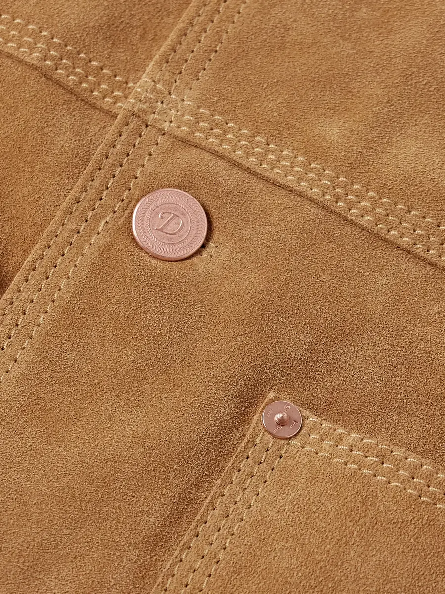 Drake's Welder Suede Chore Jacket - Men | Thumbnail 5