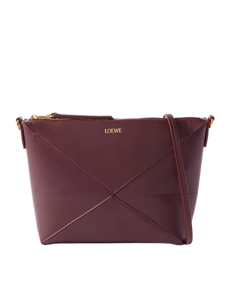Loewe Puzzle Fold Leather Clutch | Image 1 Loewe Puzzle Fold Leather Clutch | Image 1