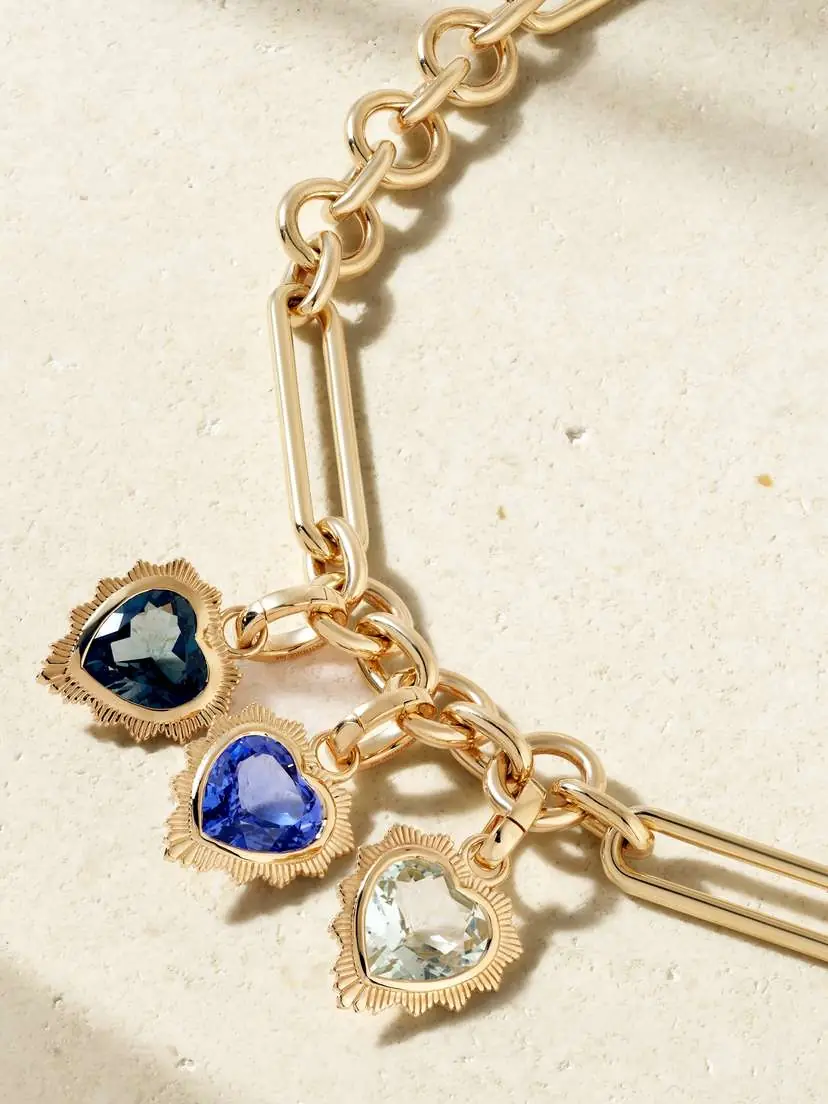 Foundrae 18-karat Gold Multi-stone Necklace | Thumbnail 4