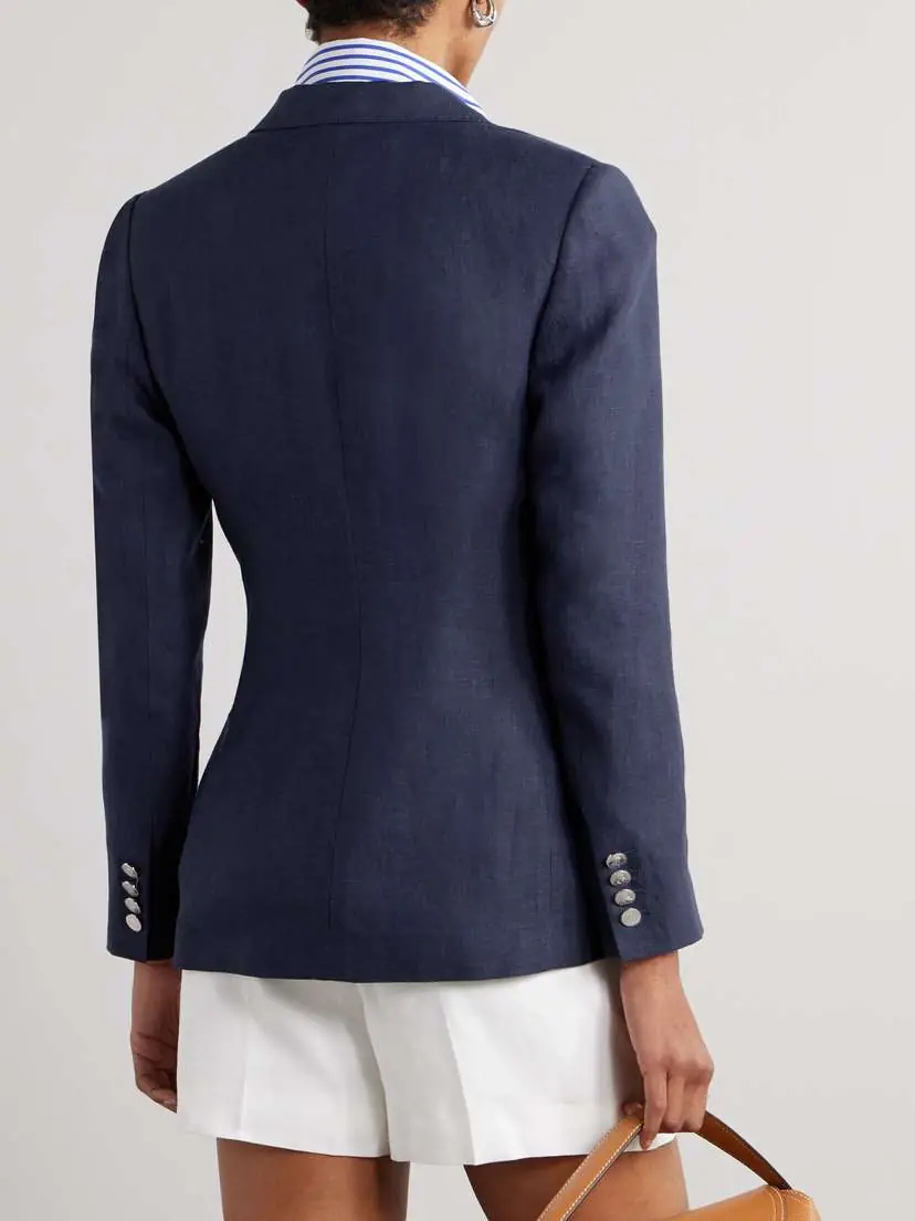Ralph Lauren Collection Linen Blazer | Thumbnail 3
