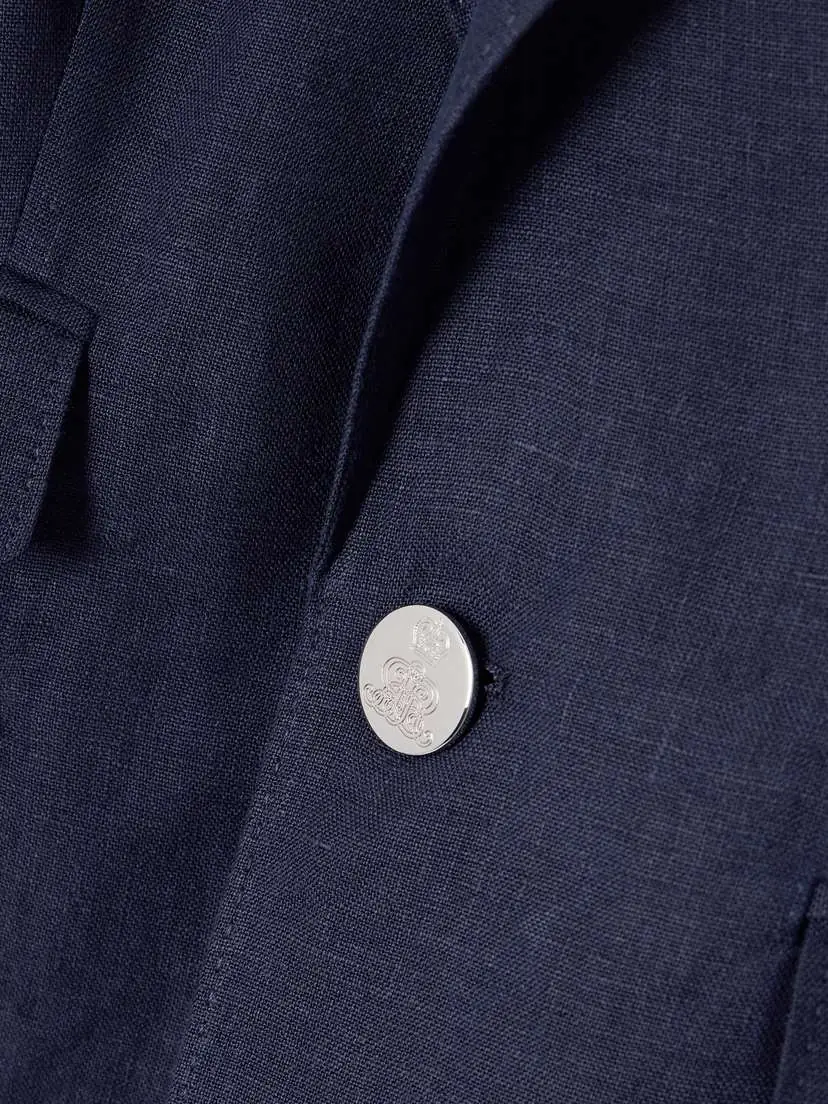 Ralph Lauren Collection Linen Blazer | Thumbnail 4