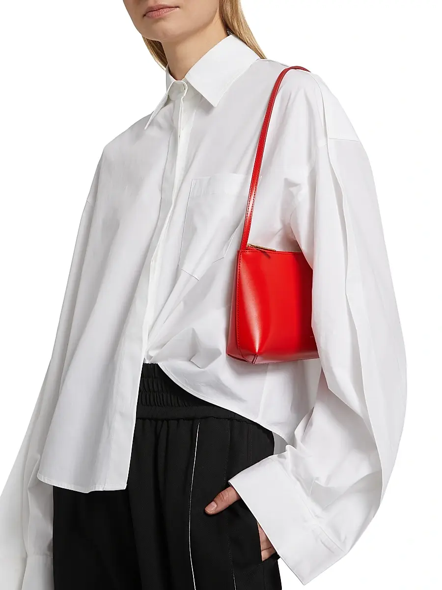 anOnlyChild Women's Just A Pinch Bartley Poplin Cotton Shirt | Thumbnail 6 anOnlyChild Women's Just A Pinch Bartley Poplin Cotton Shirt | Thumbnail 6