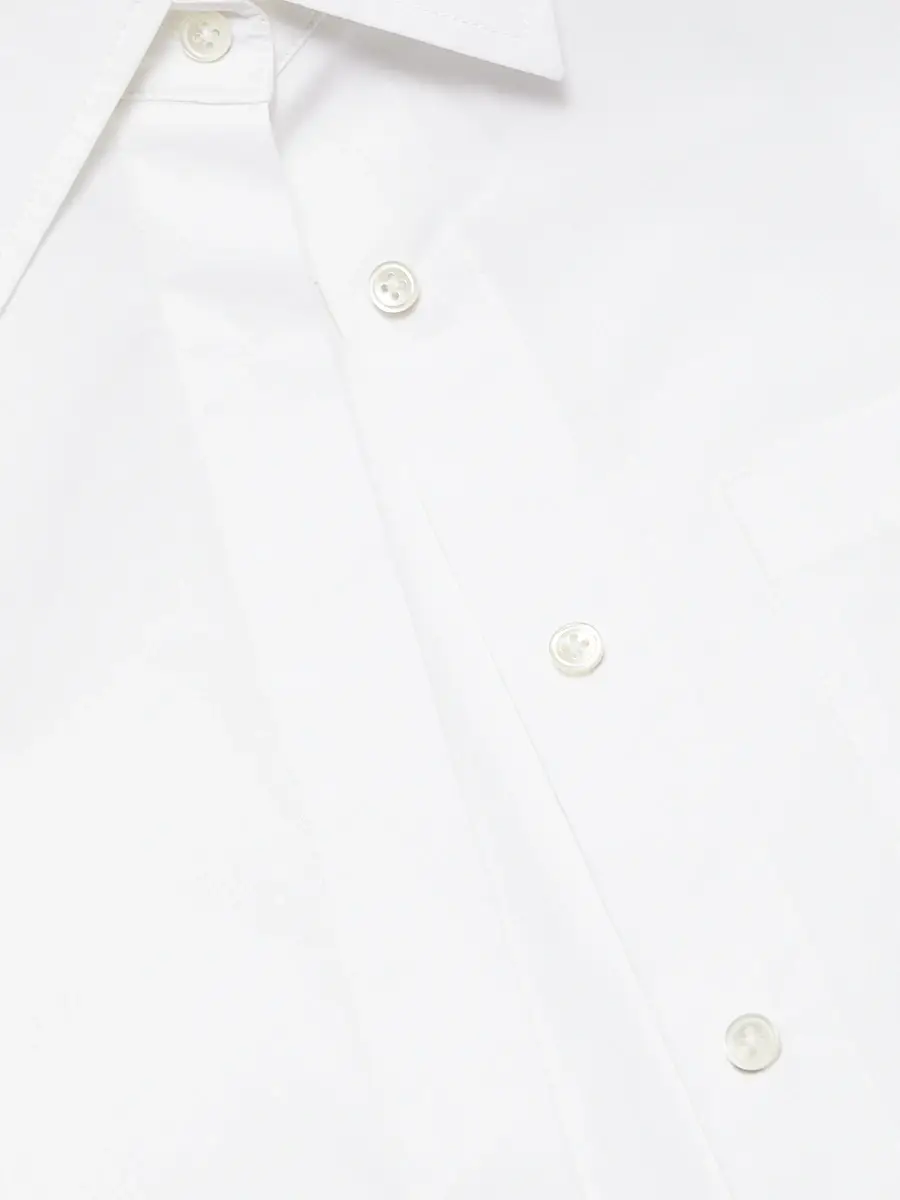 anOnlyChild Women's Just A Pinch Bartley Poplin Cotton Shirt | Thumbnail 7 anOnlyChild Women's Just A Pinch Bartley Poplin Cotton Shirt | Thumbnail 7