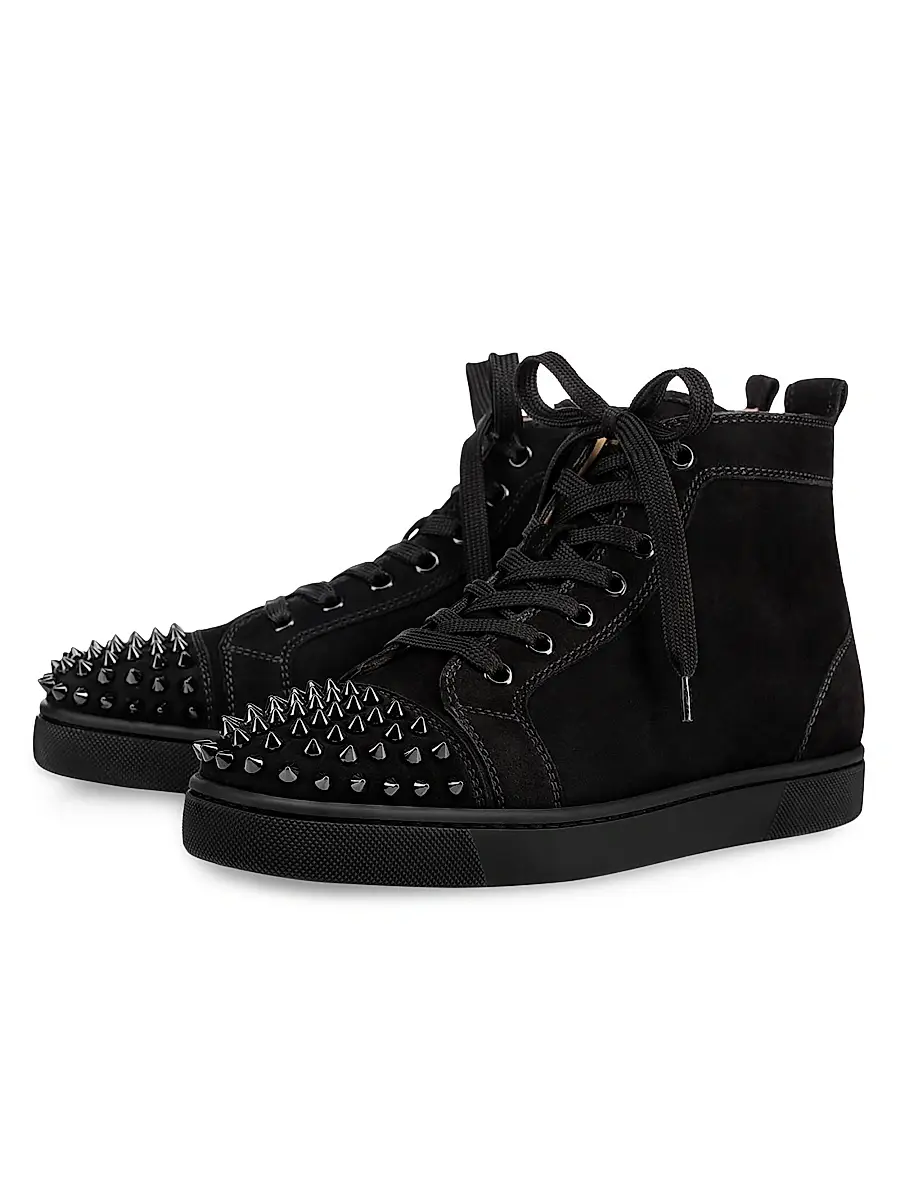 Christian Louboutin Men's Lou Spikes Sneakers | Thumbnail 3 Christian Louboutin Men's Lou Spikes Sneakers | Thumbnail 3