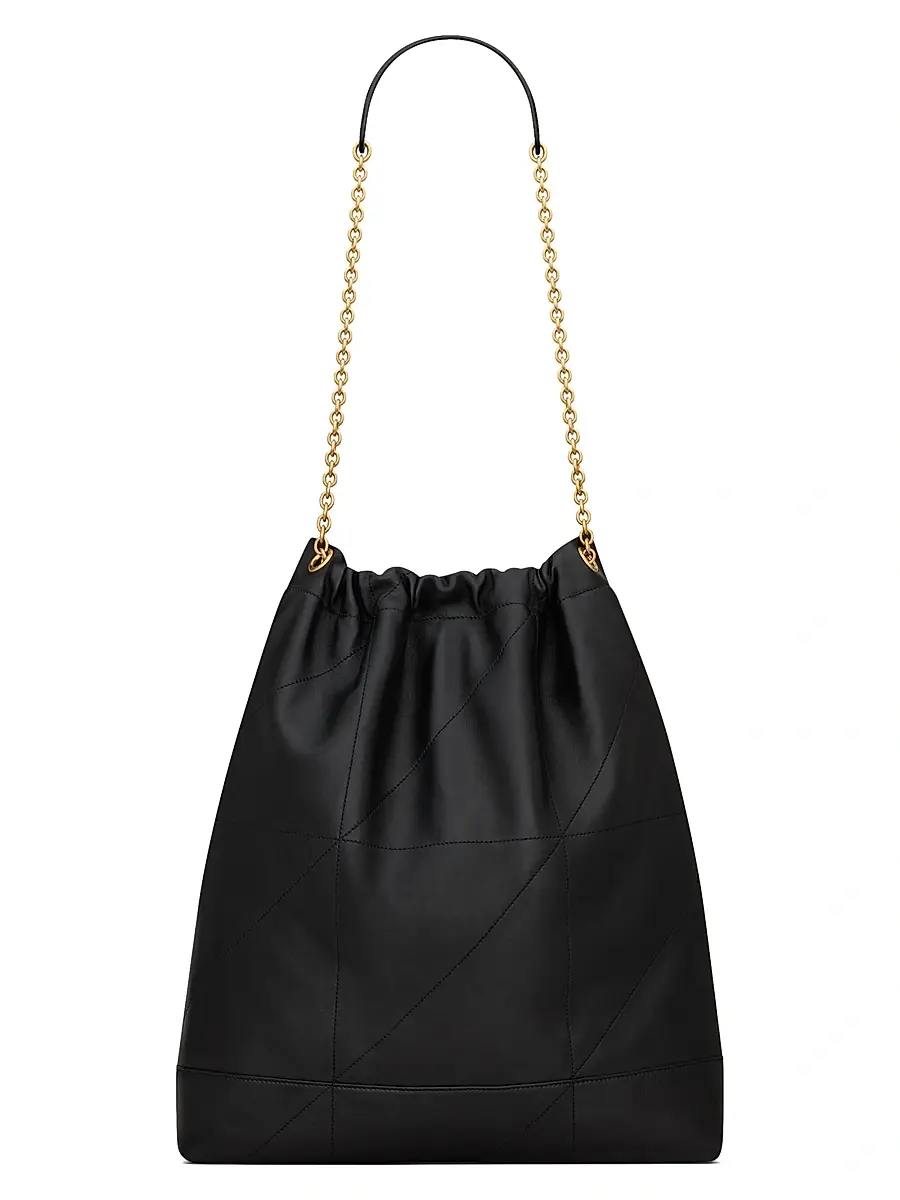 Saint Laurent Women's Jamie Pochon Shoulder Bag - Black | Thumbnail 6 Saint Laurent Women's Jamie Pochon Shoulder Bag - Black | Thumbnail 6