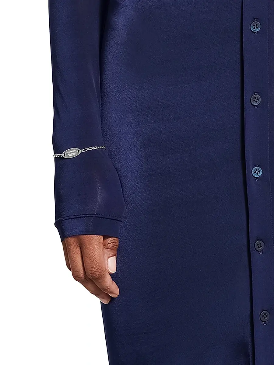 Balenciaga Men's Everyday Bracelet - Antique Silver | Thumbnail 4 Balenciaga Men's Everyday Bracelet - Antique Silver | Thumbnail 4